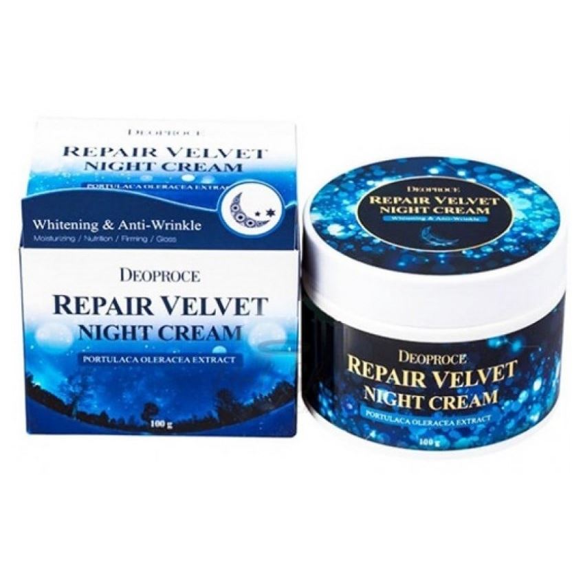 Deoproce Creams  Moisture Repair Velvet Night Cream Крем для лица ночной восстанавливающий