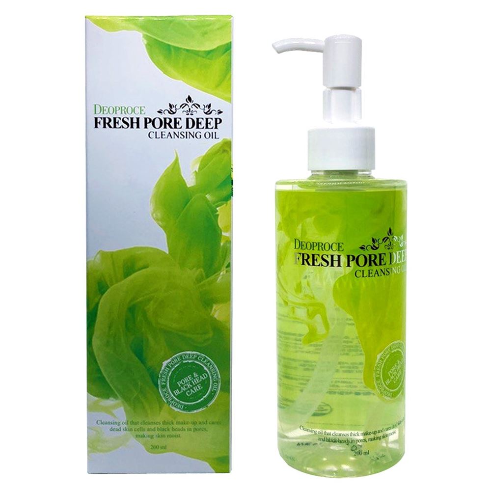 Deoproce Natural Skin Cleansing Oil Fresh Pore Deep  Очищающее виноградное масло для лица