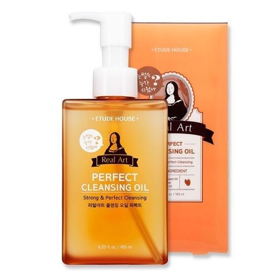 Etude House Face Care Real Art Perfect Cleansing Oil Масло гидрофильное