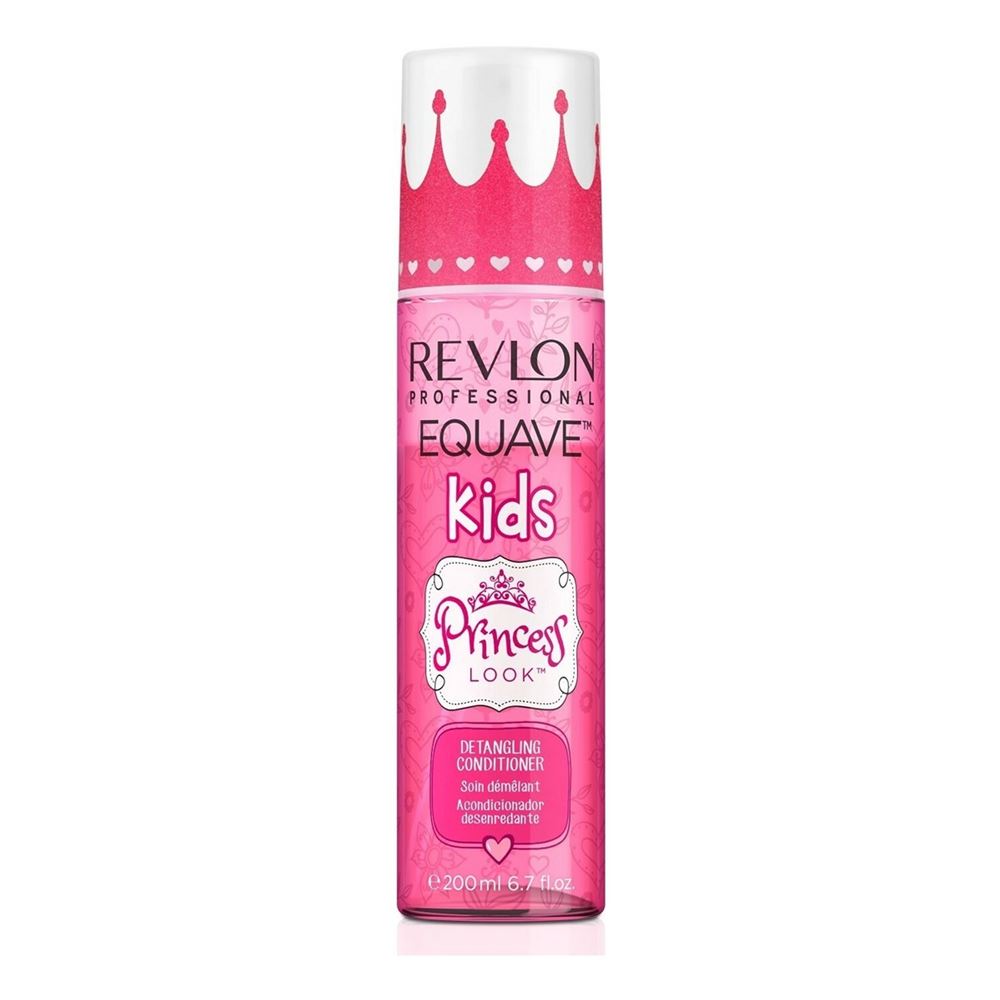 Revlon Professional Equave Equave Kids Princess Look Conditioner Несмываемый 2-х фазный кондиционер с кератином, облегчающий расчесывание, с блестками