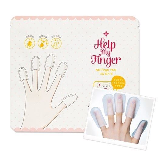 Etude House Body Care Help My Finger Nail Finger Pack Маска для укрепления и роста ногтей