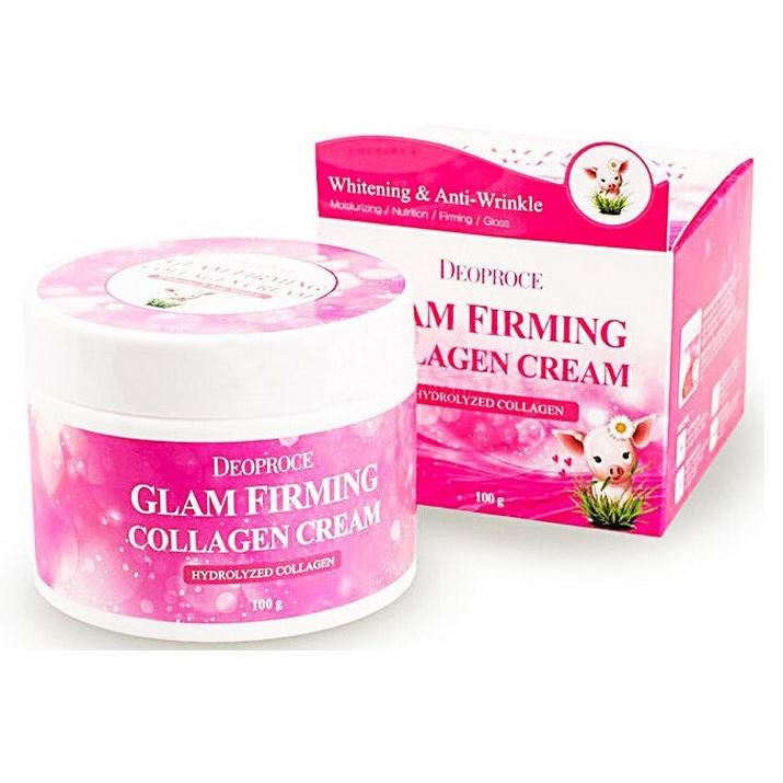 Deoproce Creams  Moisture Glam Firming Collagen Cream Подтягивающий крем для лица с коллагеном