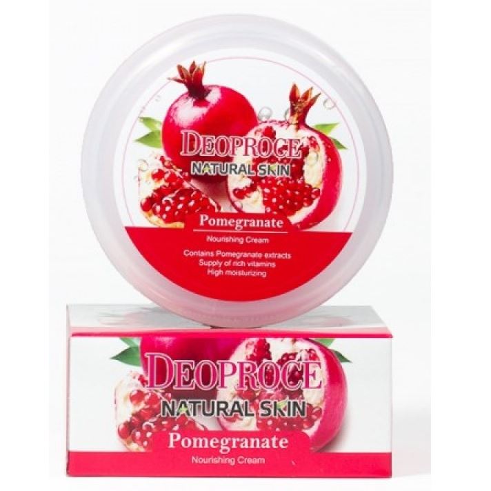 Deoproce Natural Skin Pomegranate Nourishing Cream Питательный крем для лица и тела с экстрактом граната