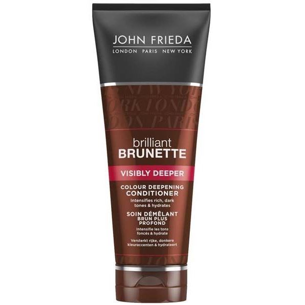 John Frieda Brilliant Brunette  Visibly Deeper Colour Deepening Conditioner Кондиционер для создания насыщенного оттенка темных волос