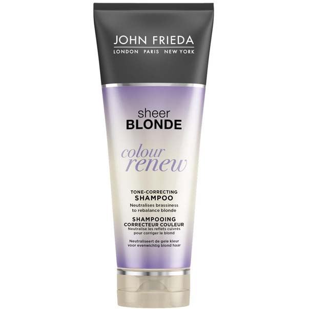 John Frieda Sheer Blonde  Colour Renew Tone-Correcting Shampoo Шампунь для восстановления и поддержания оттенка осветленных волос
