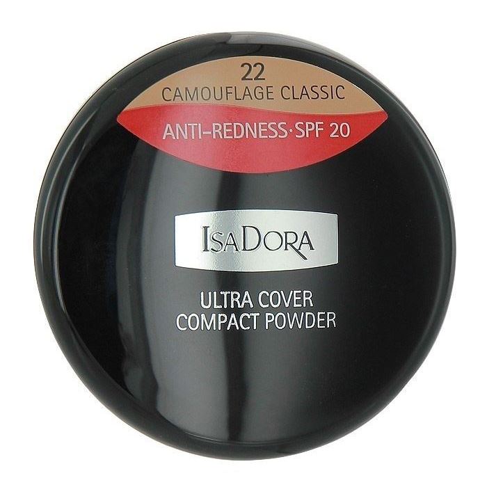 IsaDora Make Up Ultra Cover Compact Powder Пудра компактная, скрывающая покраснения