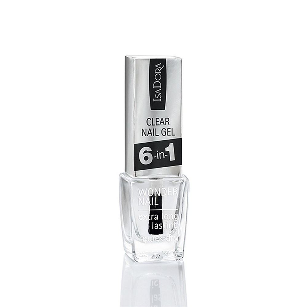IsaDora Make Up Clear Nail Gel 6-in-1 Универсальное средство для ногтей