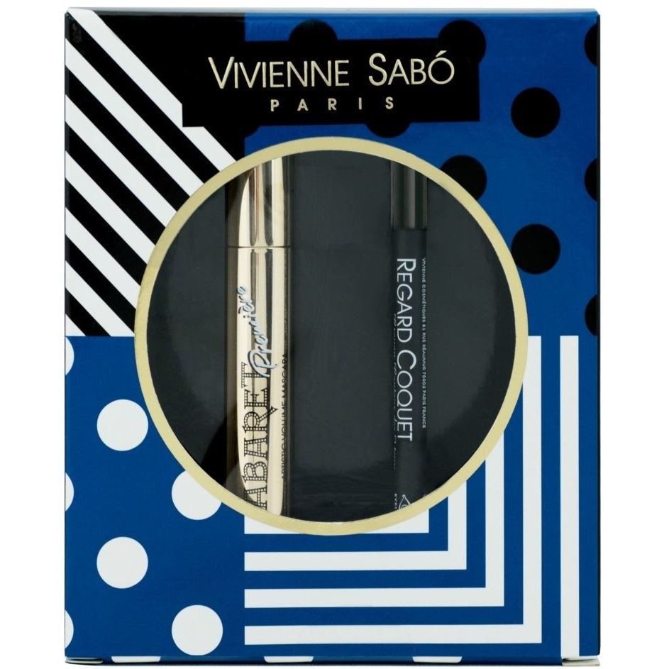 Vivienne Sabo Make Up Artistic Volume Mascara Cabaret Premiere + Eyeliner Regard Сoquet Подарочный набор: тушь, карандаш для глаз