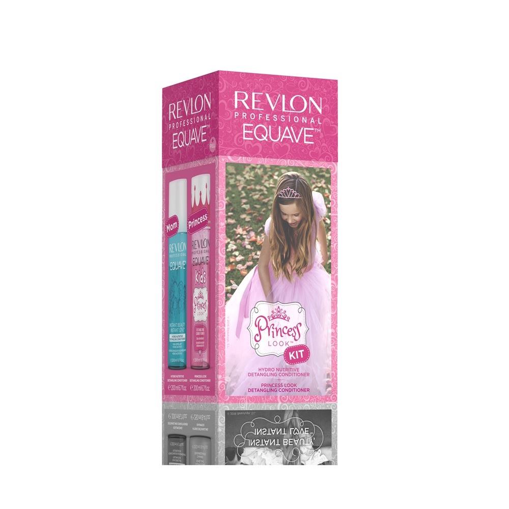Revlon Professional Equave Mommy & Princess Kids Набор подарочный для мамы и дочки - кондиционер, 2-фазный кондиционер для распутывания волос