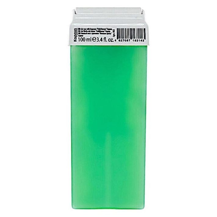 Kapous Professional Depilation Воск в кассетах Полевые цветы Гелевый воск "С ароматом Полевые цветы" широкий ролик