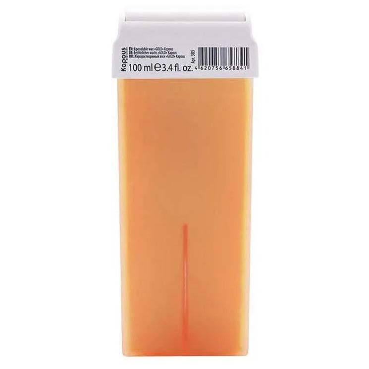 Kapous Professional Depilation Воск в кассетах GOLD с широким роликом Жирорастворимый воск "GOLD" с широким роликом