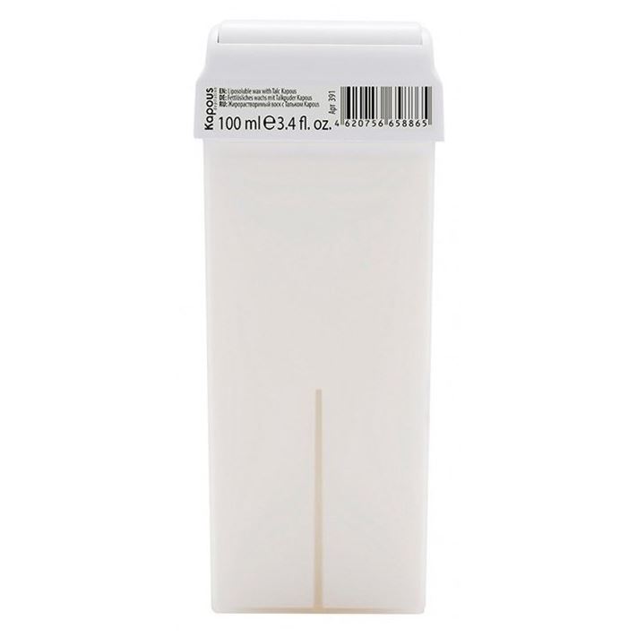 Kapous Professional Depilation Воск в кассетах с Тальком Жирорастворимый воск с Тальком с широким роликом