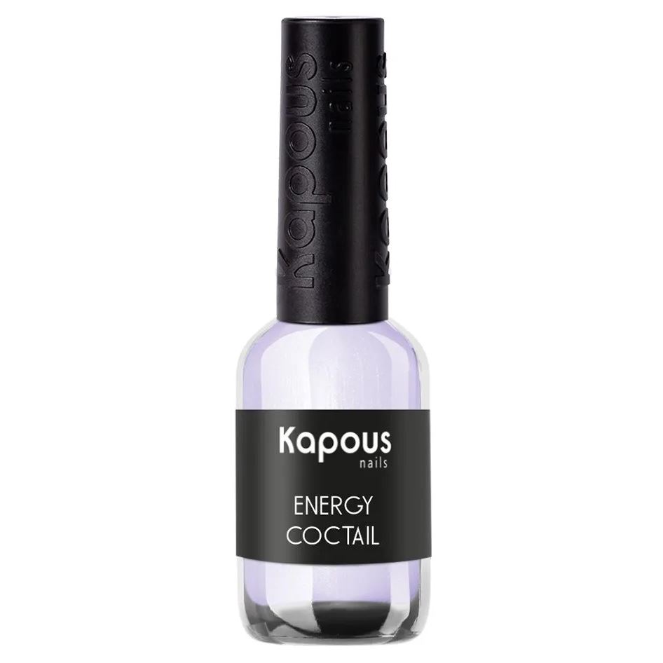 Kapous Professional Manicure & Pedicure Energy Сoctail «Hi-Lac» Укрепляющее базовое покрытие 