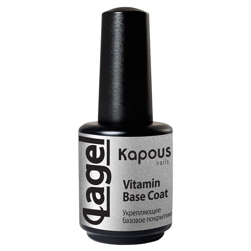 Kapous Professional Manicure & Pedicure Lagel Vitamin Base Coat Укрепляющее базовое покрытие