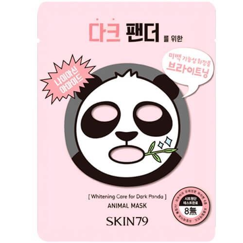 Skin79  Face Care Animal Mask Whitening Care For Dark Panda Тканевая маска для осветления кожи лица Темная панда
