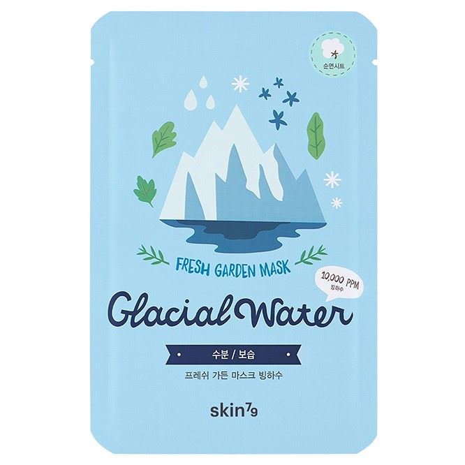 Skin79  Face Care Fresh Garden Mask Glacial Water  Тканевая маска для лица с ледниковой водой