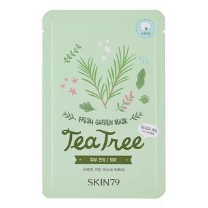 Skin79  Face Care Fresh Garden Mask Tea Tree Тканевая маска для лица с экстрактом чайного дерева