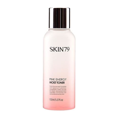 Skin79  Face Care Pink Energy Moist Toner Увлажняющий тонер с экстрактами розы и лотоса