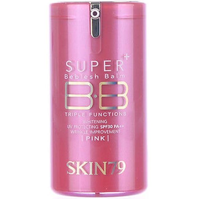 Skin79 BB & CC Cream Super Plus Beblesh Balm Triple Functions Hot Pink SPF30 PA++  Многофункциональный ВВ крем для лица