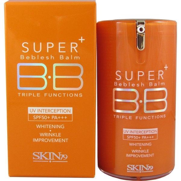 Skin79 BB & CC Cream Vital Orange Super+ Beblesh Balm Triple Functions SPF50+ PA+++ Универсальный ВВ крем