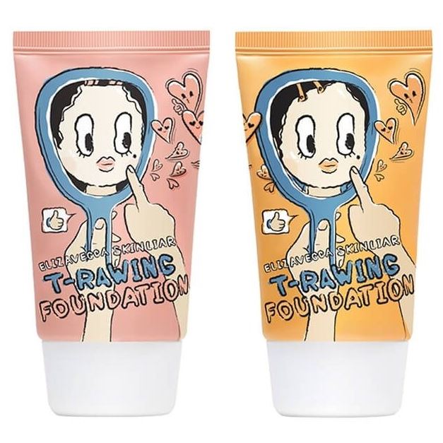 Elizavecca Face & Eyes Care Skin Liar T- Rawing Foundation SPF 50+ PA++++ Крем на тональной основе SPF 50+ PA++++