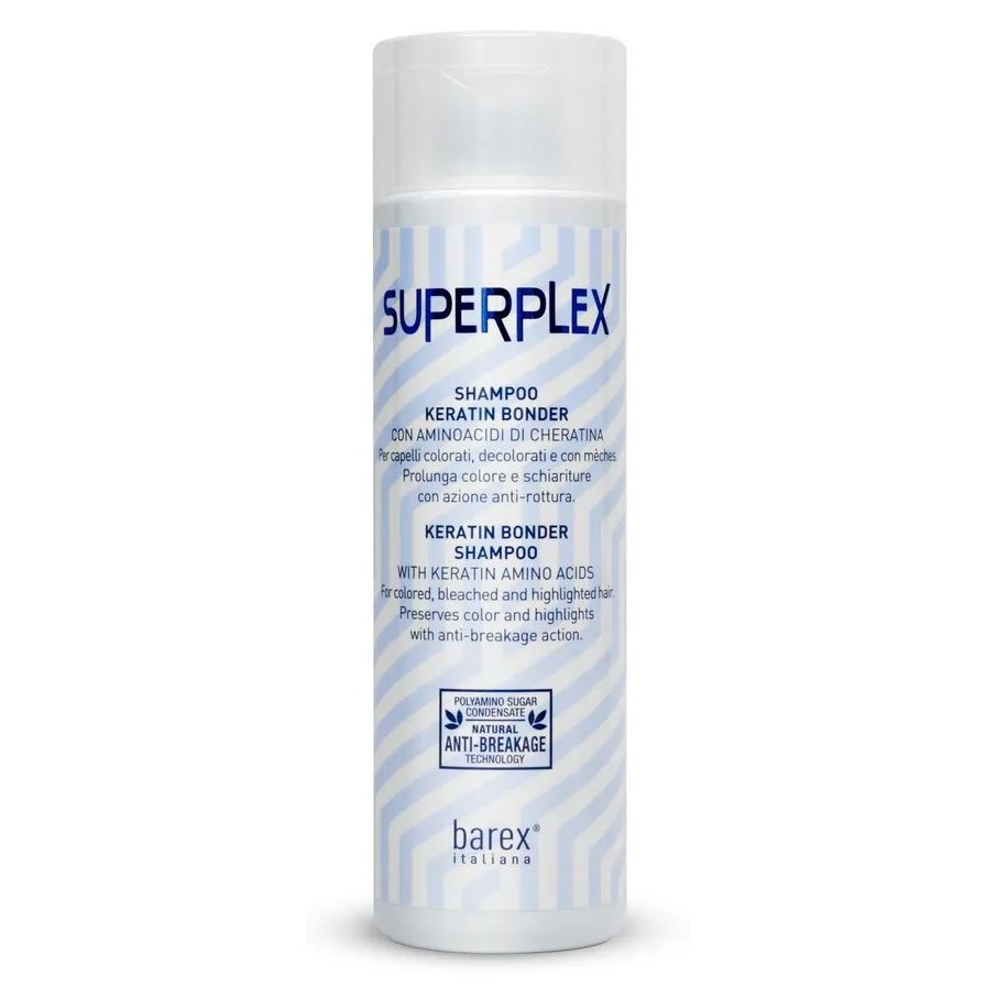 Barex Coloring Hair SuperPlex Keratin Bonder Shampoo Шампунь для волос, окрашенных в блонд