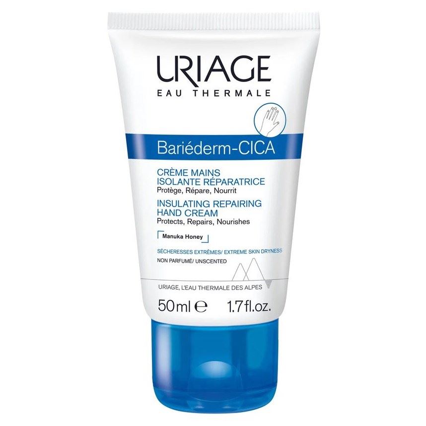 Uriage Bariederm Bariederm-Cica Insulating Repairing Hand Cream Изолирующий восстанавливающий крем для рук