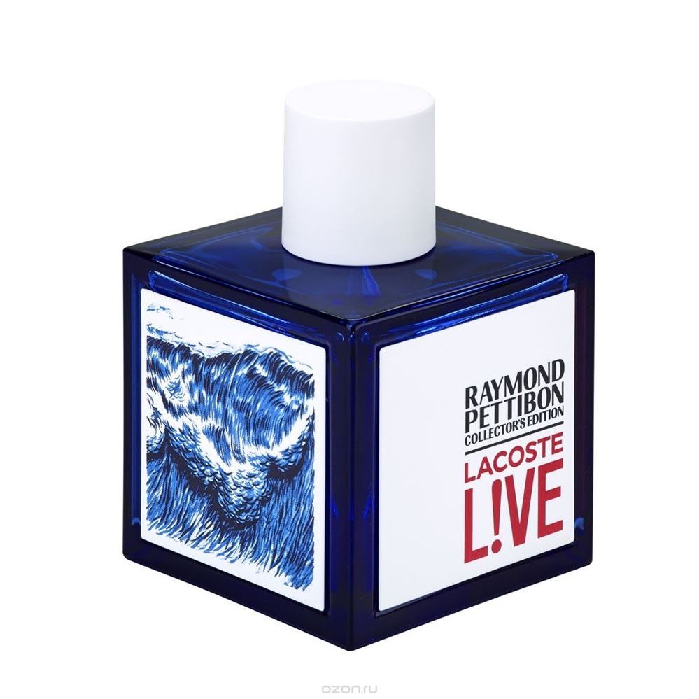 Lacoste Fragrance Live Collector's Edition  Новое оформление художника Raymond Pettibon