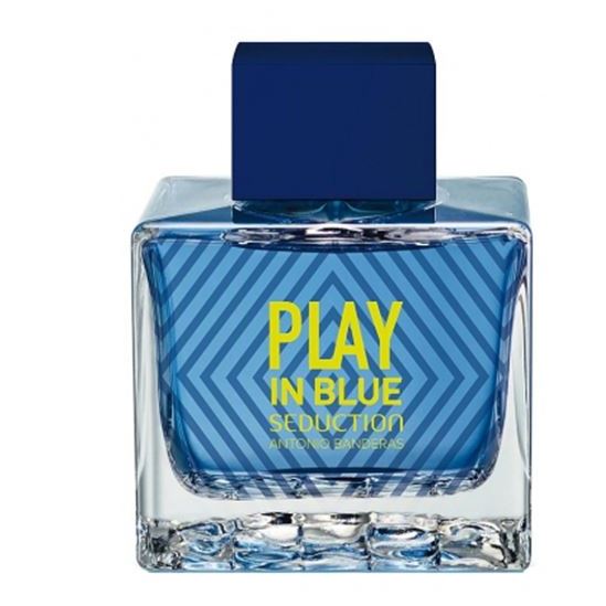 Antonio Banderas Fragrance Play In Blue Seduction For Men Мужская игра соблазнов