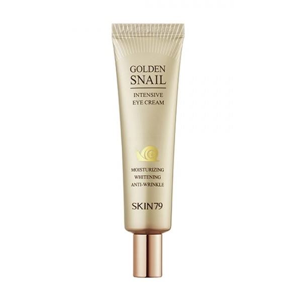 Skin79  Face Care Golden Snail Intensive Eye Cream Крем для векс с улиточным муцином и золотом 