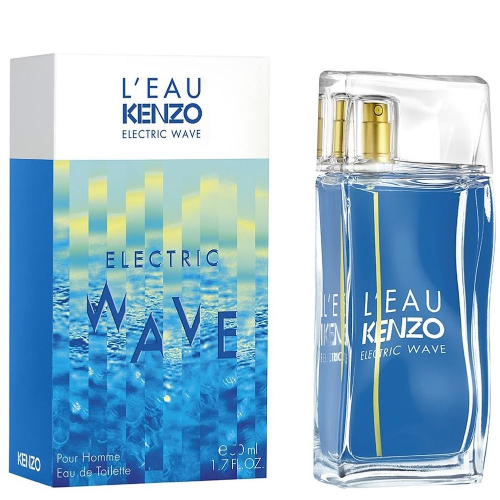 Kenzo Fragrance L'Eau Kenzo Electric Wave Pour Homme Притягательный аромат для целеустремленного мужчины