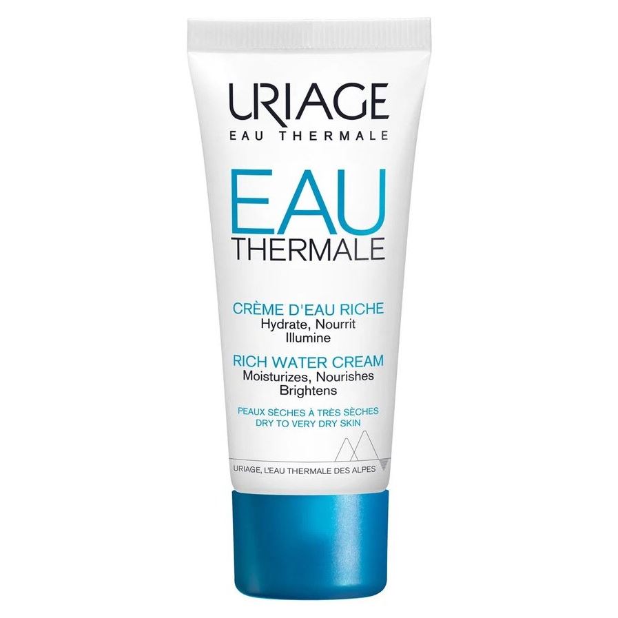 Uriage Eau Thermale Eau Thermale Rich Water Cream  Обогащенный увлажняющий крем для сухой и очень сухой кожи лица