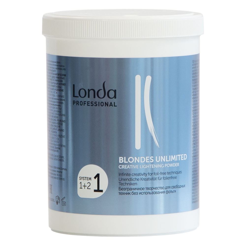 Londa Professional Color Blondes Unlimited Creative Lightening Powder Креативная осветляющая пудра. Креативная система для осветления волос без фольги