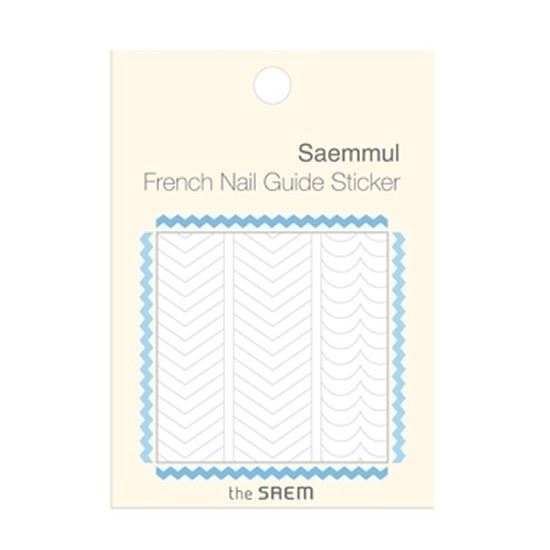 The Saem Make Up French Nail Guide Sticker Наклейки для французского маникюра