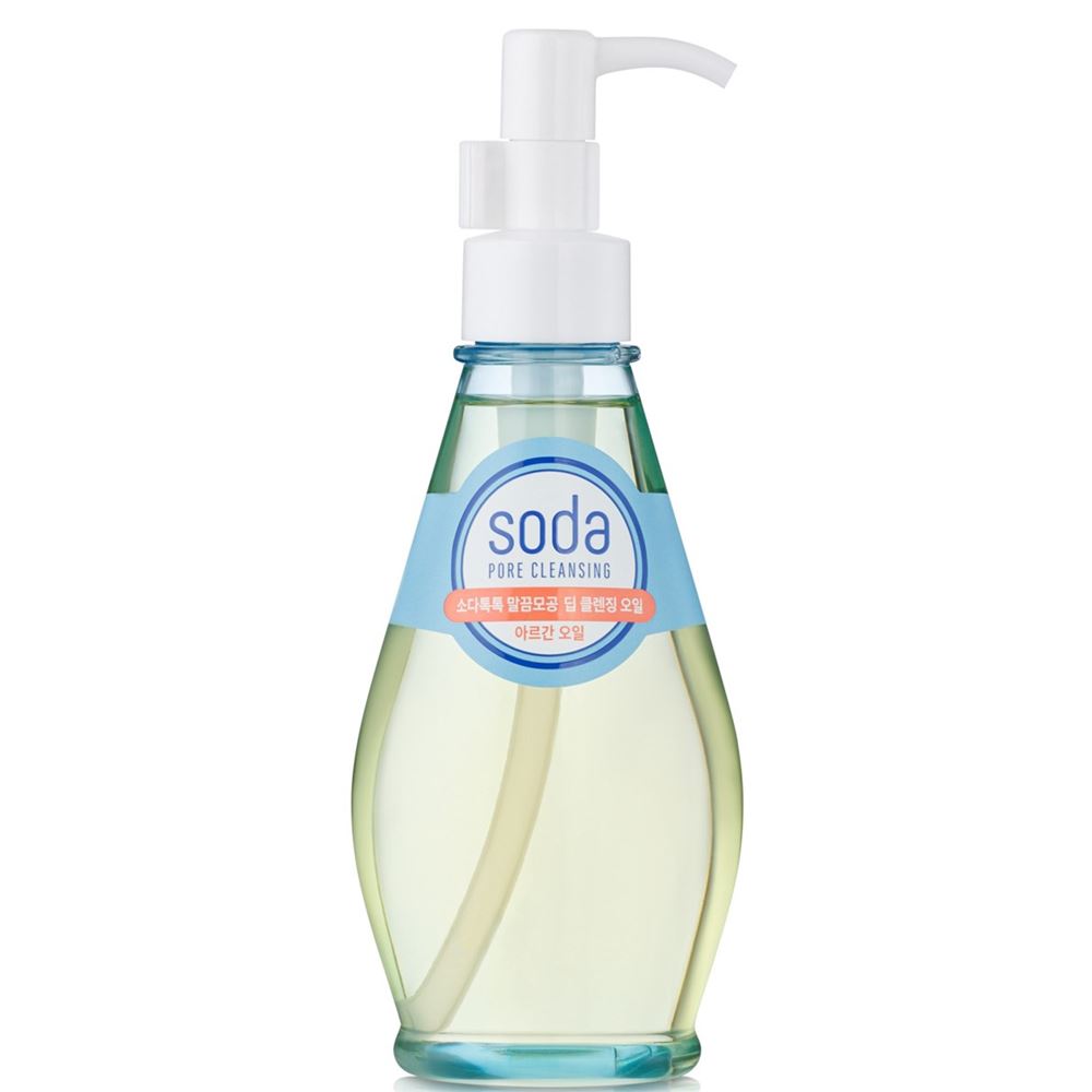 Holika Holika Cleansing Soda Tok Tok Clean Pore Deep Cleansing Oil Глубоко очищающее гидрофильное масло для лица