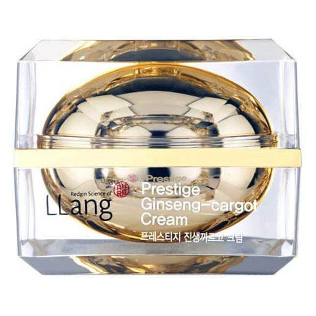 LLang Nutrition Line Prestige Ginseng-Cargo Cream Крем для лица с экстрактом женьшеня и улитки