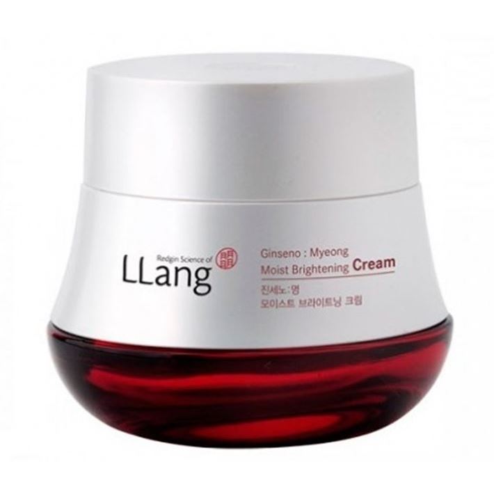 LLang Whitening Line Ginseno: Myeong Moist Brightening Cream Увлажняющий осветляющий крем с экстрактом красного женьшеня