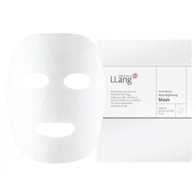 LLang Whitening Line Ginseno: Myeong Moist Brightening Mask Увлажняющая и осветляющая маска с экстрактом красного женьшеня