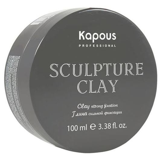 Kapous Professional Smooth and Curly Sculpture Clay Strong Fixation Глина для укладки волос нормальной фиксации