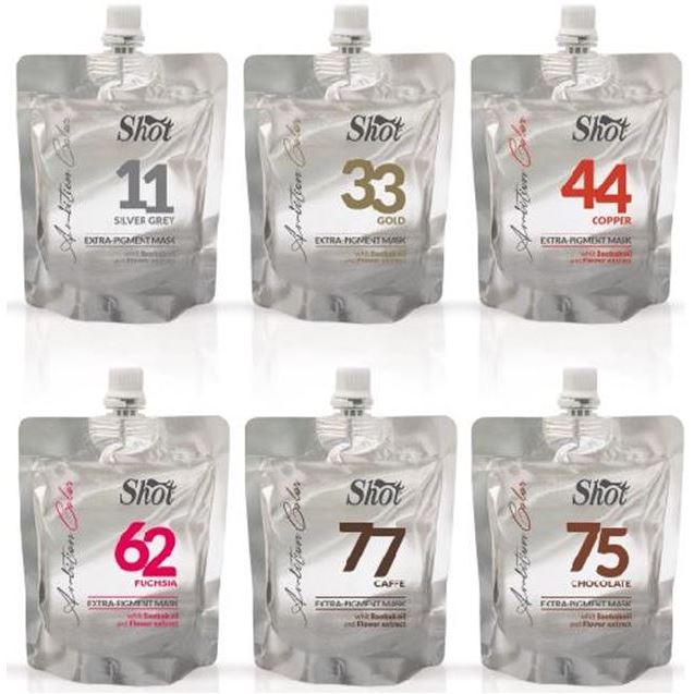 Shot DNA & Ambition Color Extra-Pigment Mask Маска для волос тонирующая Экстра пигмент