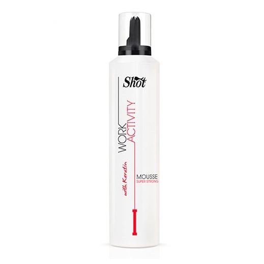 Shot Work Activity Mousse Super Strong Мусс для волос супер-сильной фиксации