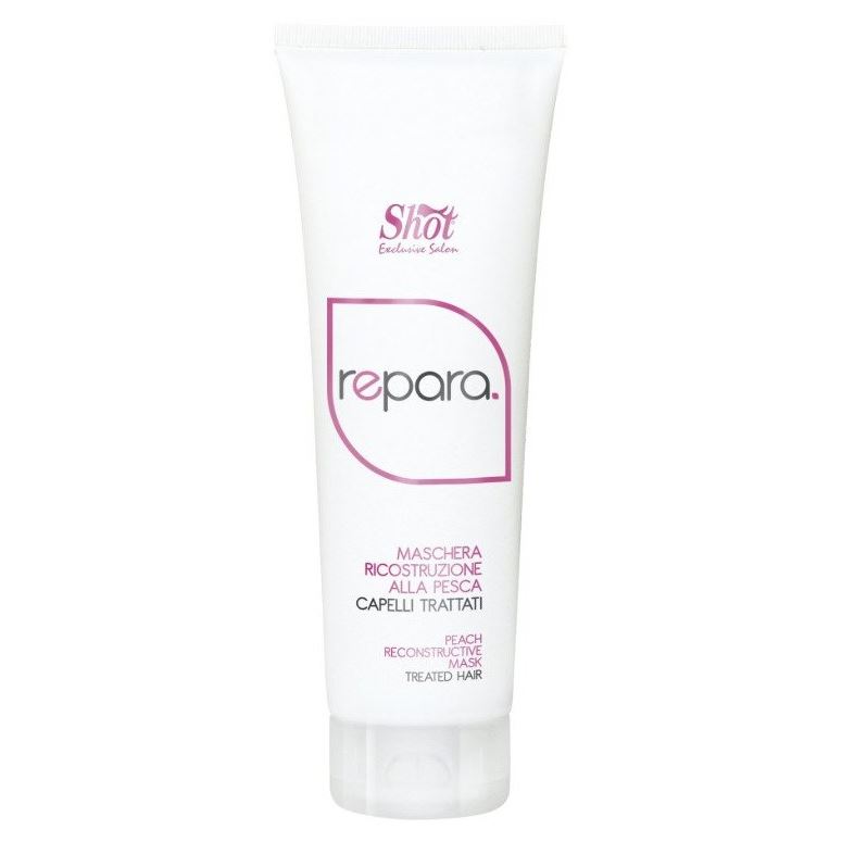 Shot Repara Salon Peach Reconstructive Mask  Восстанавливающая маска для поврежденных волос с персиком