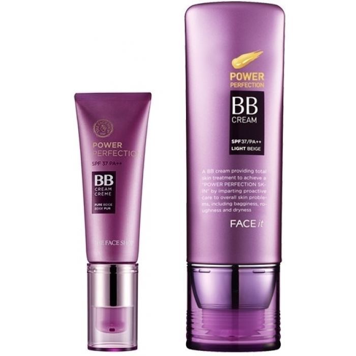 The Face Shop Make Up Power Perfection BB Cream SPF37 PA++ ББ крем увлажняющий для совершенной кожи лица SPF37 PA++