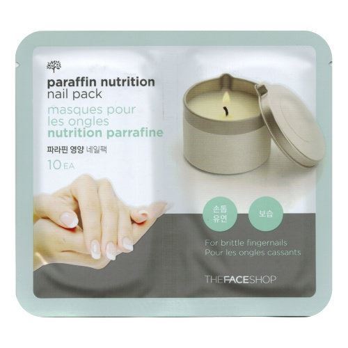 The Face Shop Body&Hair Care Paraffin Nutrition Nail Pack Маска для ногтей питательная с парафином