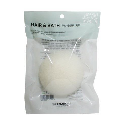 The Face Shop Face Care Hair & Bath Daily Beauty Tools Konjac Jelly Cleansing Puff Спонж конняку