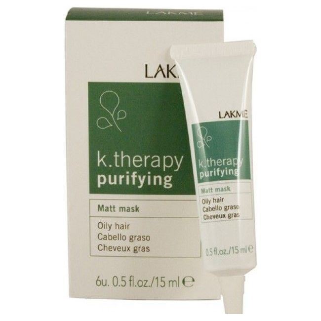 LakMe K-Therapy  Purifying Matt Mask Oily Hair  Маска для жирных волос с матирующим эффектом