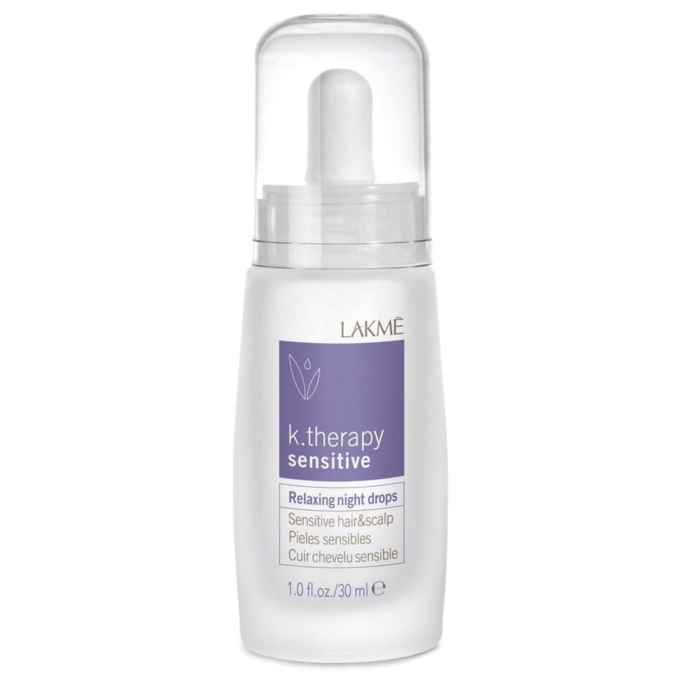 LakMe K-Therapy  Sensitive Relaxing Night Drops Sensitive H&S  Ночное успокаивающее средство для чувствительной кожи головы и волос