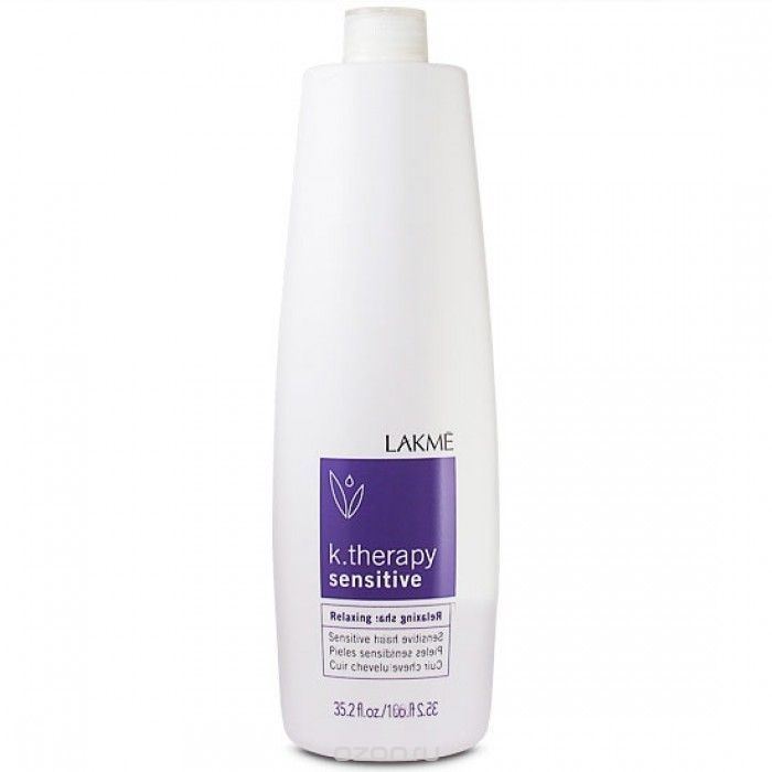LakMe K-Therapy  Sensitive Relaxing Shampoo Sensitive Hair&Scalp Шампунь успокаивающий для чувствительной кожи головы и волос 