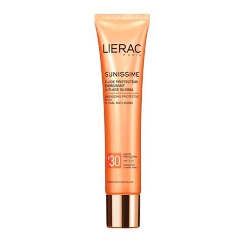 Lierac Sunific Sunissime Fluide Protecteur Energisant SPF30 Солнцезащитный тонизирующий флюид для кожи лица и зоны декольте