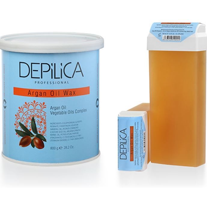 Depilica Professional Восковая эпиляция Argan Oil Wax Теплый воск с маслом арганы